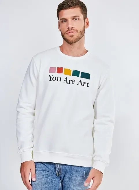 moletom lettering you are art moletom lettering you are art