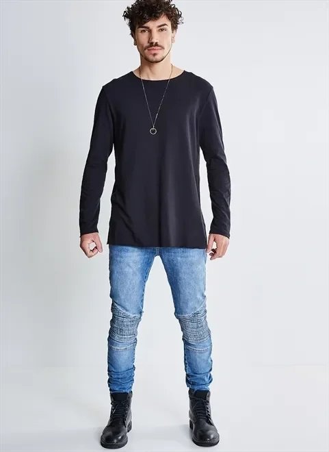 camiseta crepe corte a fio camiseta crepe corte a fio