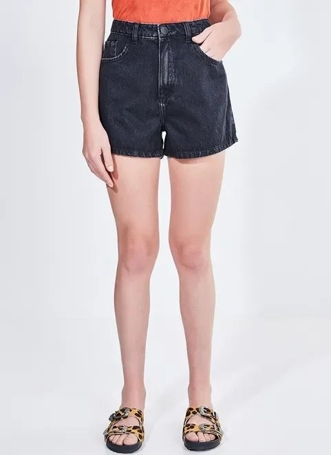 short hot pants em jeans black short hot pants em jeans black