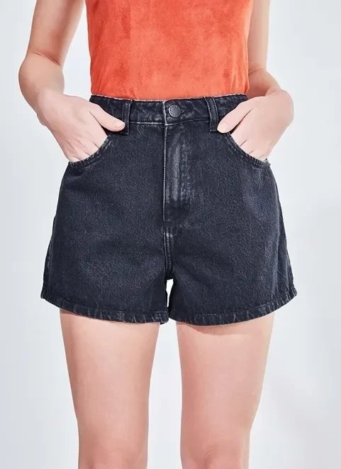 short hot pants em jeans black short hot pants em jeans black