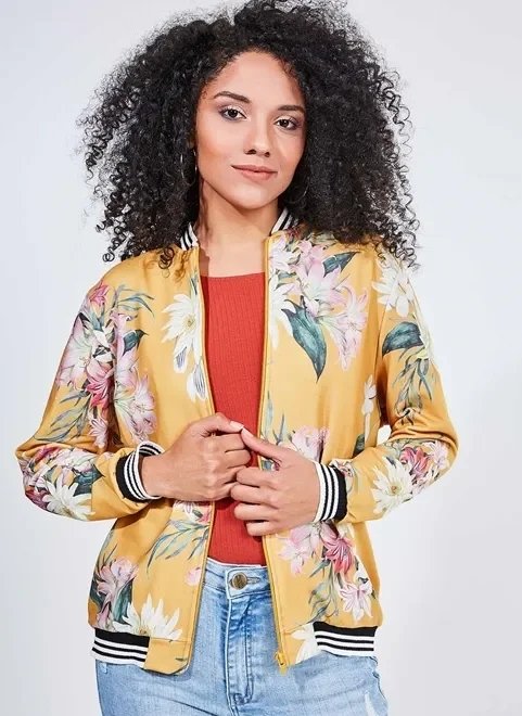 jaqueta bomber estampada jaqueta bomber estampada