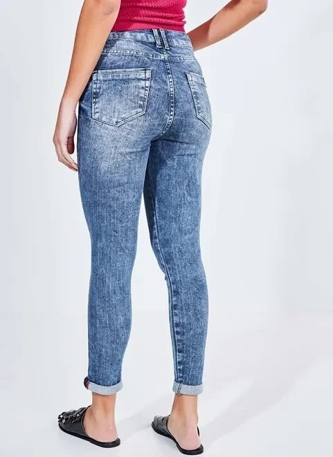 calça skinny jeans médio calça skinny jeans médio