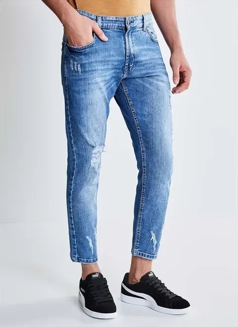 calça jeans skinny cropped calça jeans skinny cropped