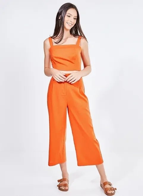 top cropped laranja top cropped laranja