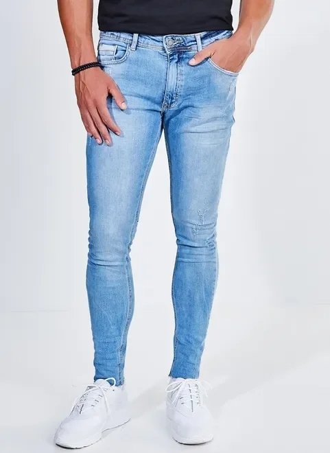 calça super skinny em jeans claro calça super skinny em jeans claro