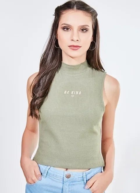 regata cropped com lettering bordado regata cropped com lettering bordado