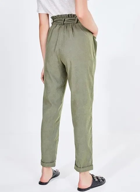 calça clochard em alfaiataria calça clochard em alfaiataria