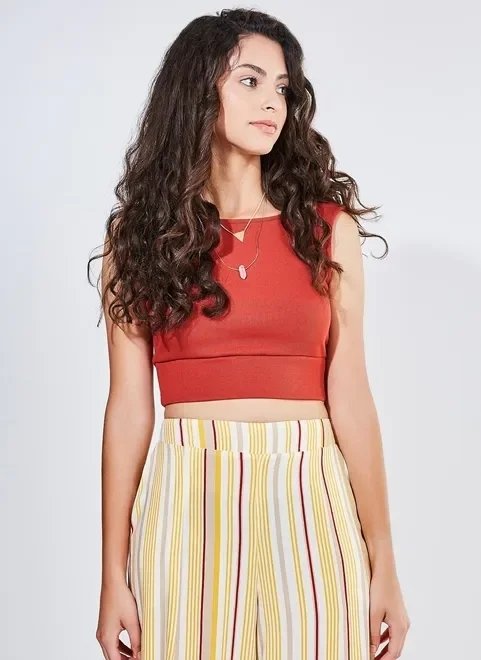 blusa cropped com abertura blusa cropped com abertura