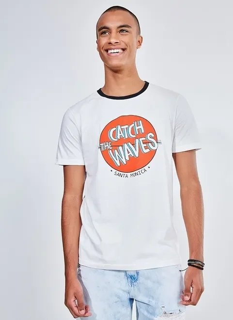 camiseta catch waves camiseta catch waves