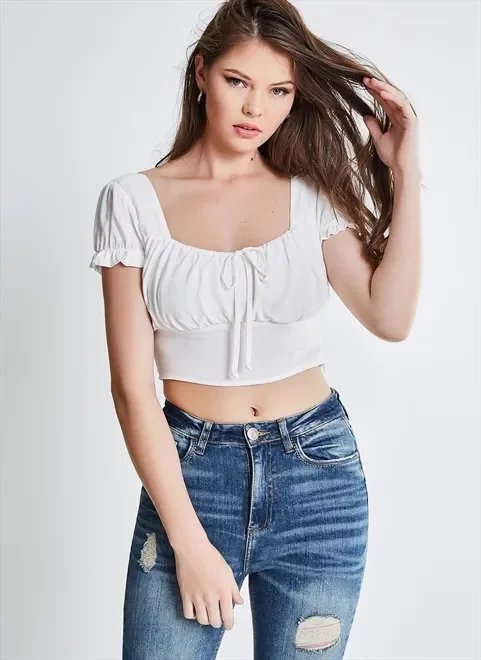 calça jeans skinny premium com puídos calça jeans skinny premium com puídos