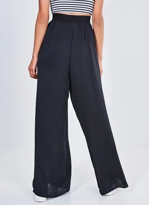 calça pantalona preta calça pantalona preta