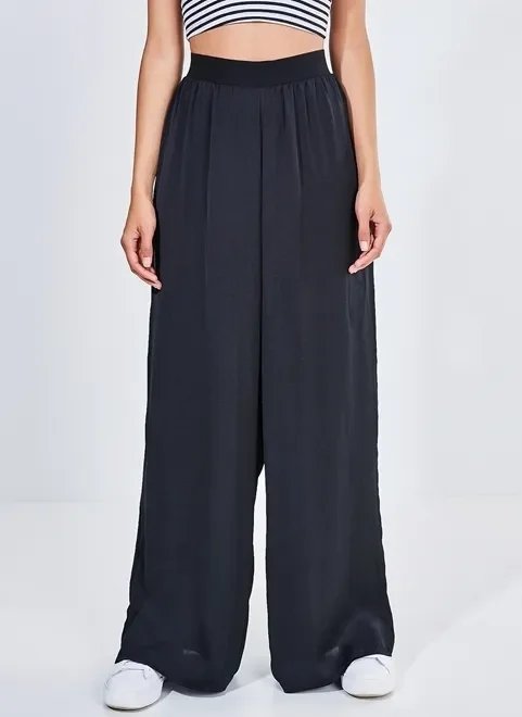 calça pantalona preta calça pantalona preta