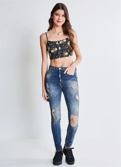 top estampa floral top estampa floral
