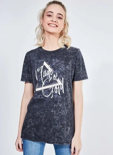 blusa marmorizada 'made of gold' blusa marmorizada 'made of gold'