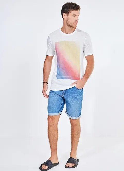 camiseta color em malha gaze camiseta color em malha gaze