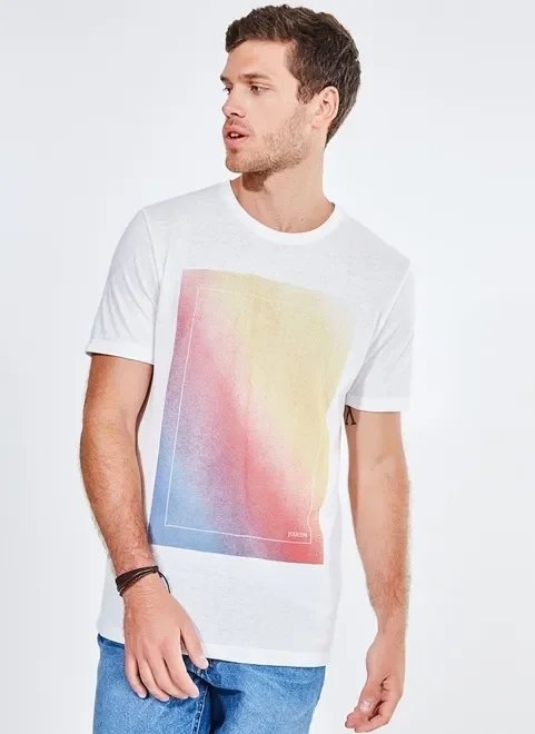 camiseta color em malha gaze camiseta color em malha gaze