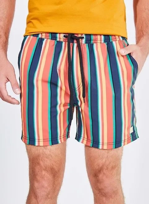 bermuda de banho listrada bermuda de banho listrada