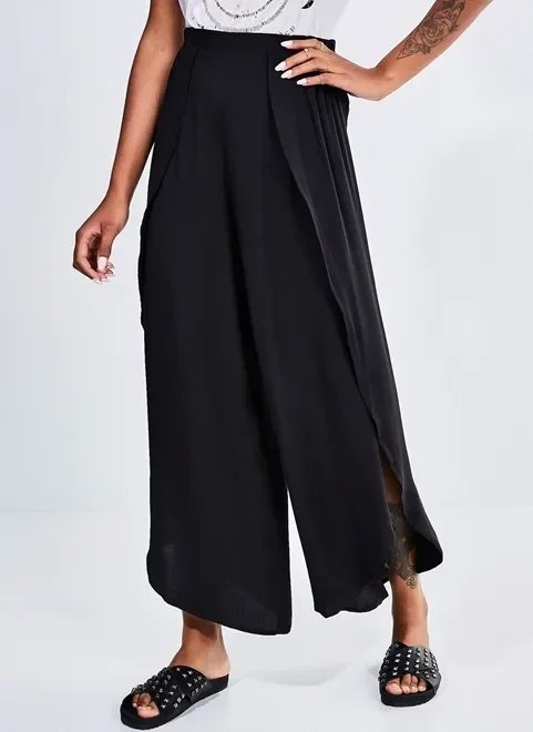 calça pareô com abertura lateral calça pareô com abertura lateral