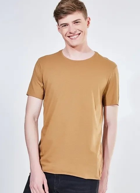 camiseta corte a fio malha botonê camiseta corte a fio malha botonê