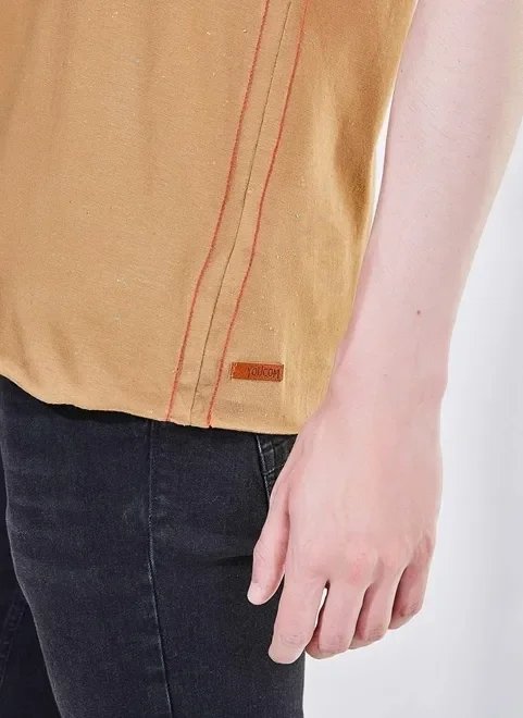 camiseta corte a fio malha botonê camiseta corte a fio malha botonê