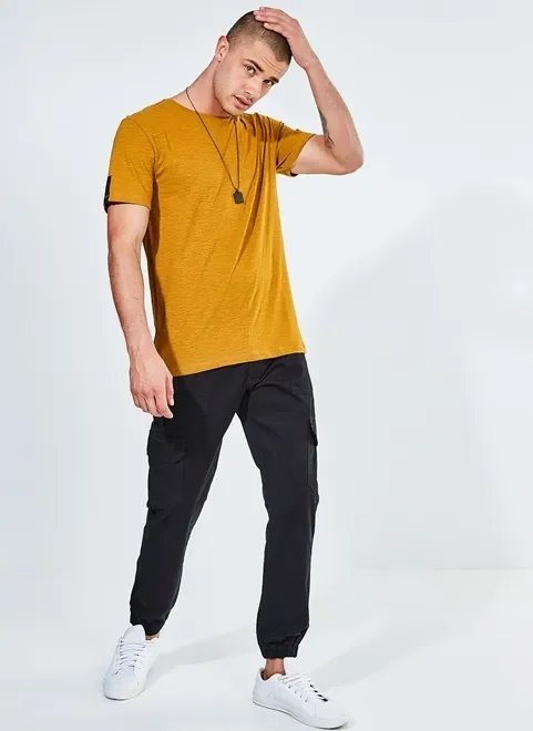 calça masculina preta estilo jogger calça masculina preta estilo jogger