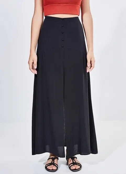 saia longa com fenda saia longa com fenda