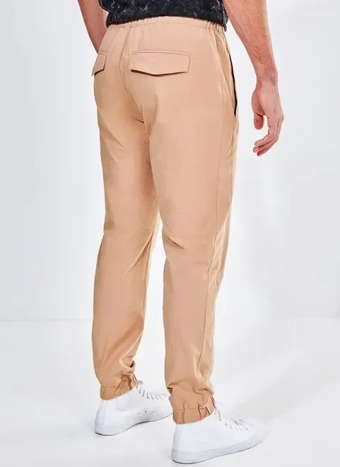 calça jogger em sarja paper calça jogger em sarja paper