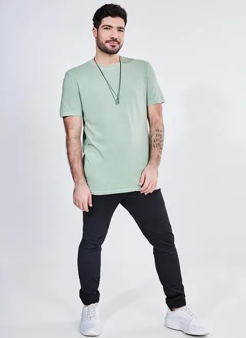 camiseta manga curta lisa camiseta manga curta lisa