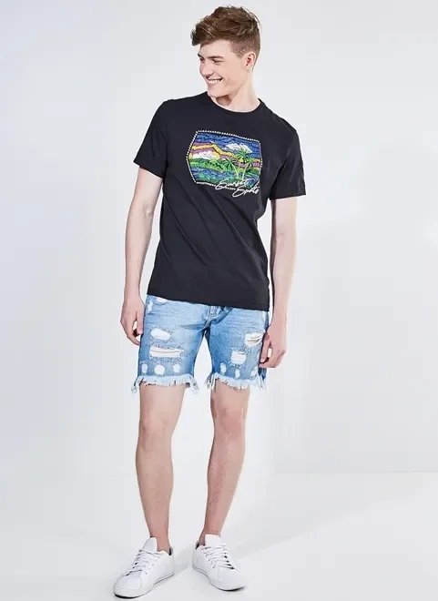 camiseta estampa sunset sports camiseta estampa sunset sports