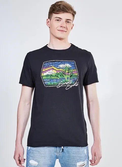 camiseta estampa sunset sports camiseta estampa sunset sports