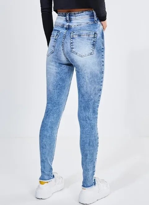 calça jeans skinny cintura alta calça jeans skinny cintura alta