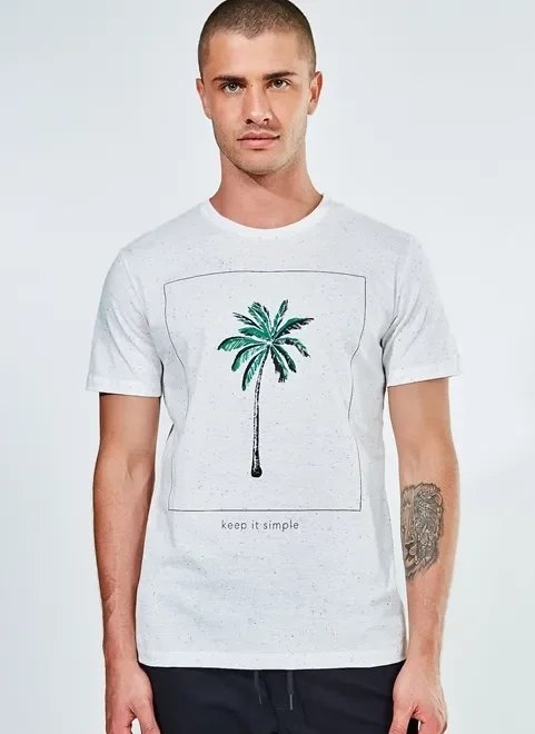 camiseta coqueiro em malha botonê camiseta coqueiro em malha botonê