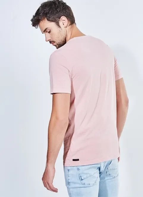 camiseta manga curta listrada rose camiseta manga curta listrada rose