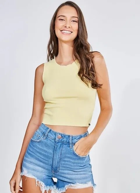 regata cropped básica regata cropped básica