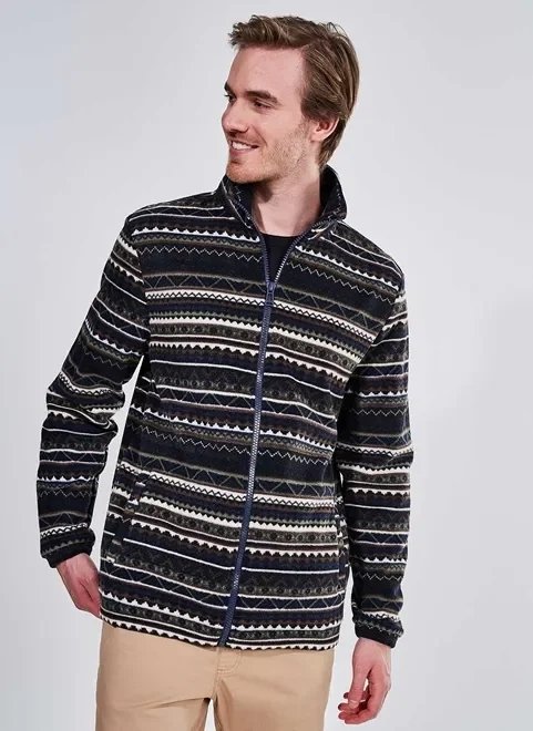 jaqueta estampada em fleece jaqueta estampada em fleece