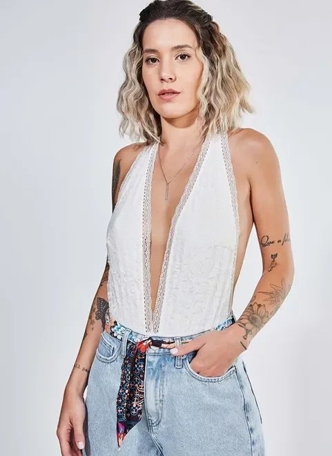 body em renda branco body em renda branco