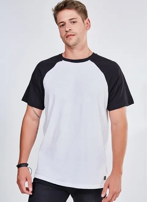 camiseta manga raglan camiseta manga raglan