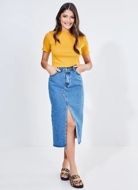 blusa cropped gola alta blusa cropped gola alta