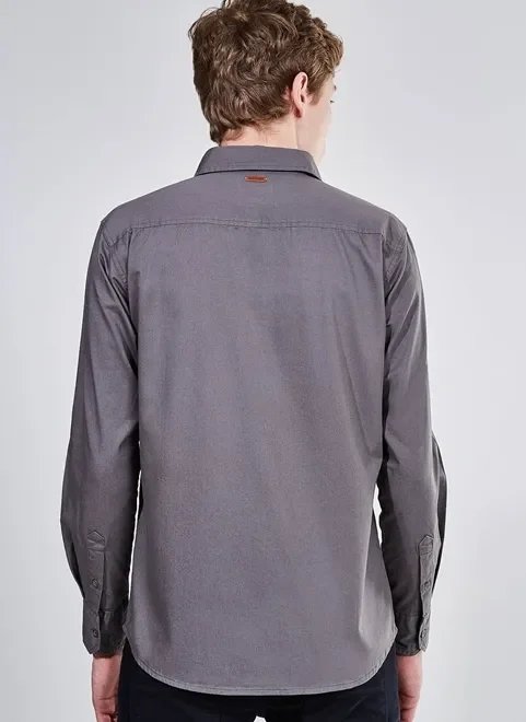 camisa básica manga longa camisa básica manga longa