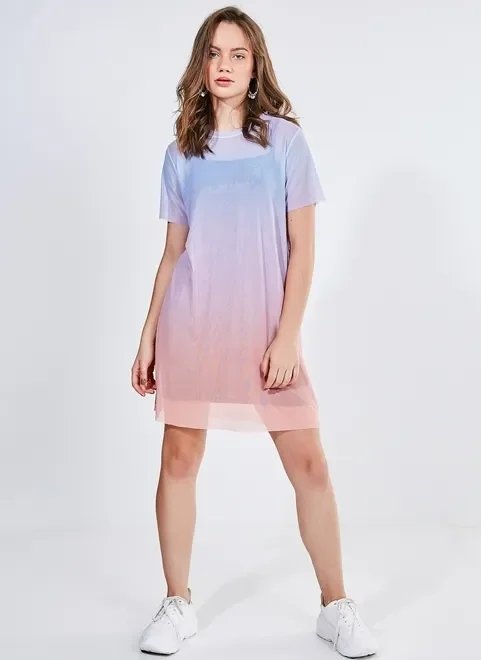 vestido degradê em telinha vestido degradê em telinha