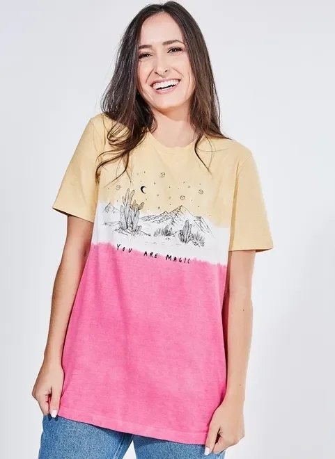 camiseta tie dye estampa deserto camiseta tie dye estampa deserto