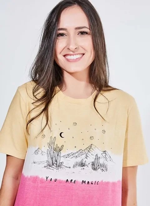 camiseta tie dye estampa deserto camiseta tie dye estampa deserto