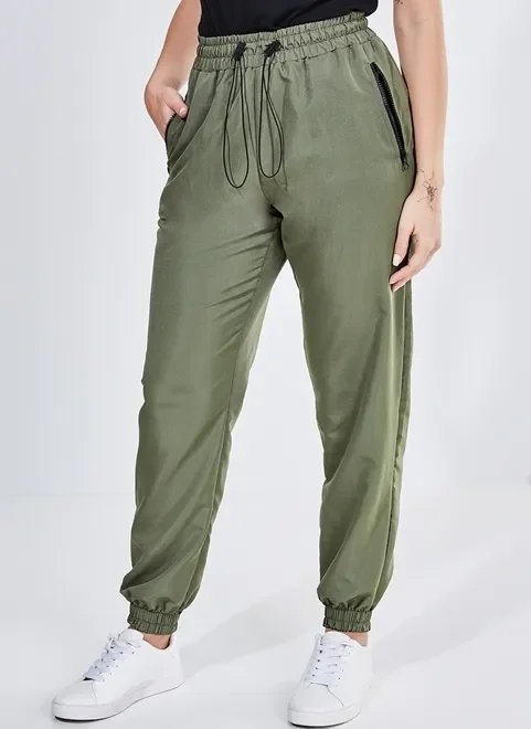 calça jogger verde militar calça jogger verde militar