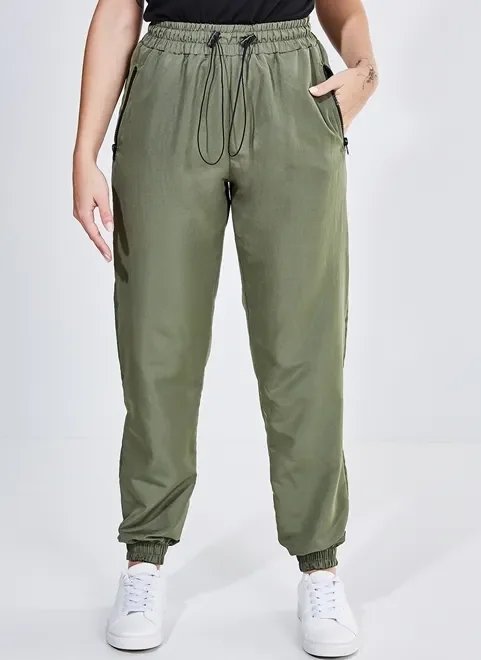 calça jogger verde militar calça jogger verde militar