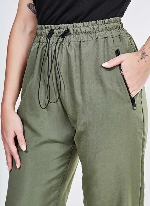 calça jogger verde militar calça jogger verde militar