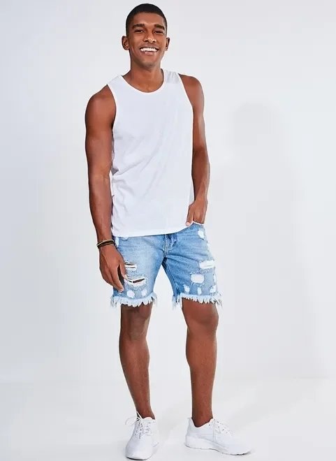 regata com pontinhos coloridos e costura contrastante regata com pontinhos coloridos e costura contrastante