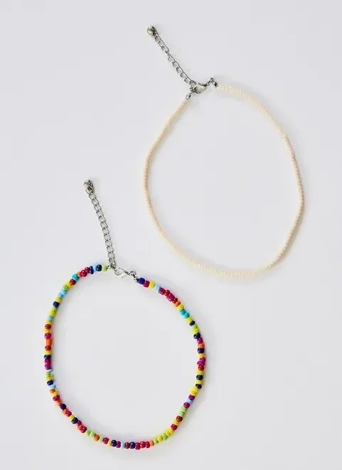 kit choker em miçangas color kit choker em miçangas color