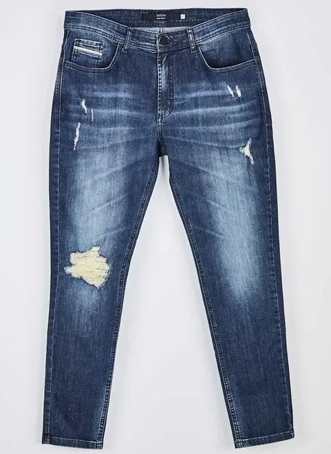 calça super skinny em jeans escuro calça super skinny em jeans escuro