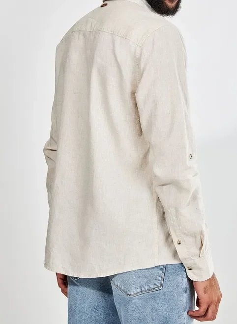 camisa manga longa linho camisa manga longa linho