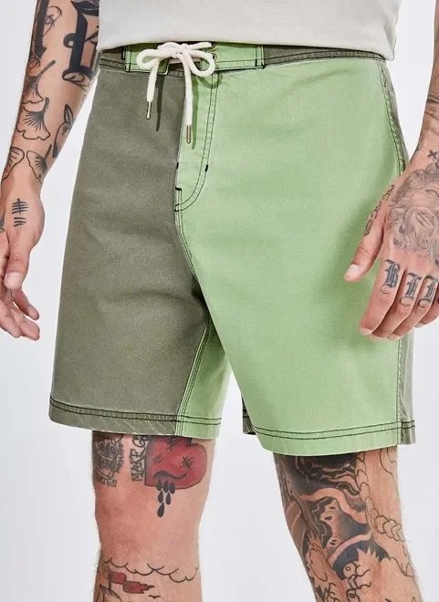 bermuda paper duas cores bermuda paper duas cores